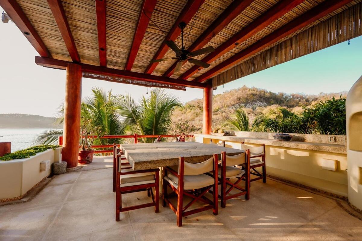 Dream Villa With Private Beach And Catering Zihuatanejo Exterior foto