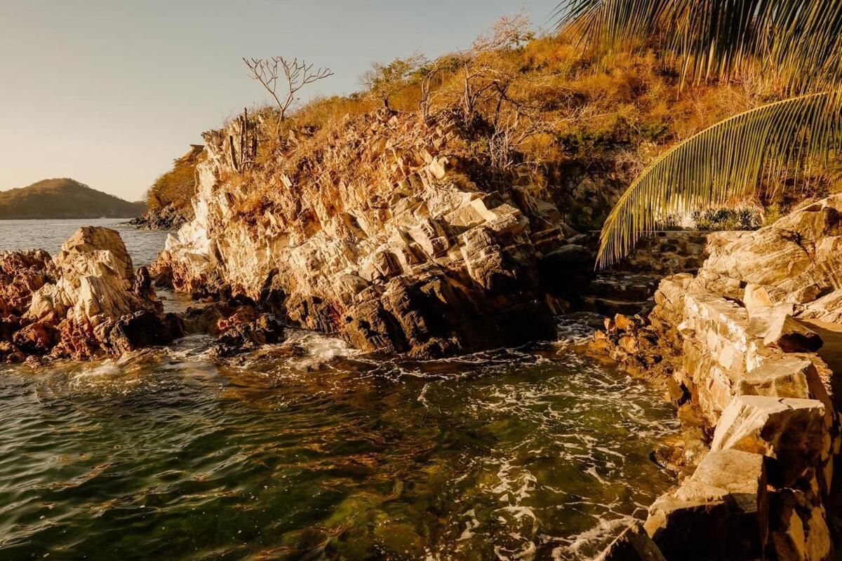 Dream Villa With Private Beach And Catering Zihuatanejo Exterior foto